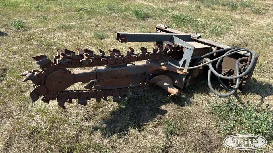Skid steer trencher Skid Steer Trenchers-Cable Plow