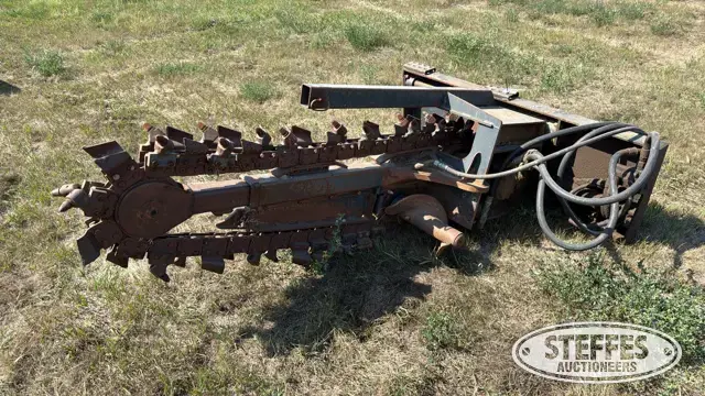 Skid steer trencher