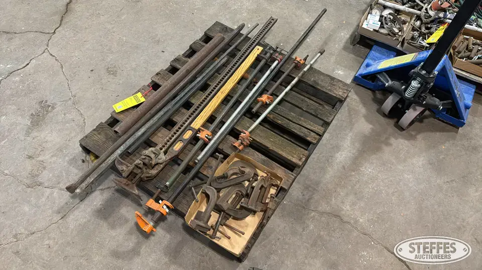 Clamps, breaker bars, handyman jack Shop Equipment-Other