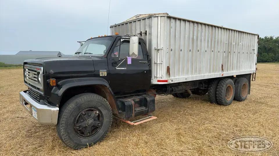 1979 Chevrolet C70 Tandem Boxed Truck