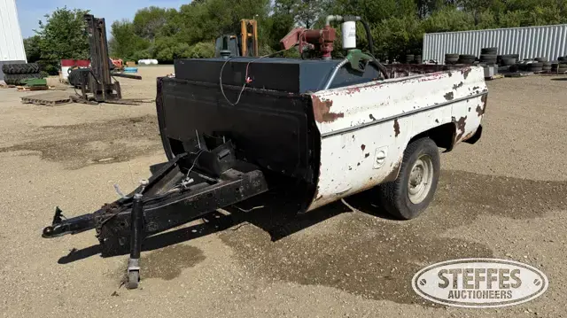 Shop-built utility trailer