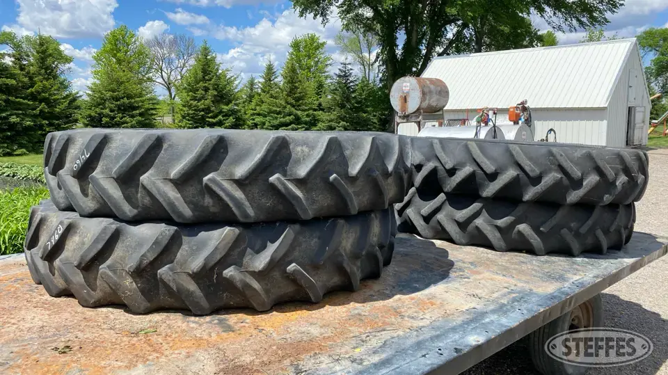 (4) Goodyear DT800 Tractor-Implement Tire