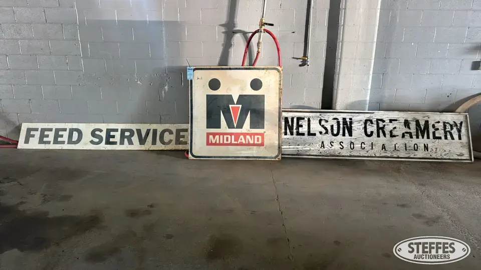 (3) Signs Signage
