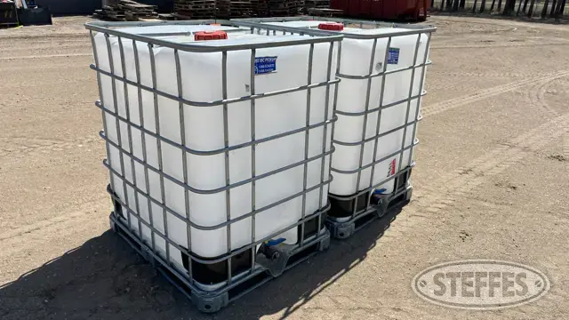 (2) Poly totes