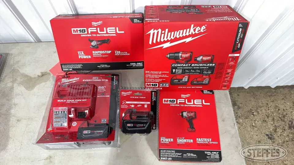 Asst. Milwaukee cordless tools General Tools and Shop Supply