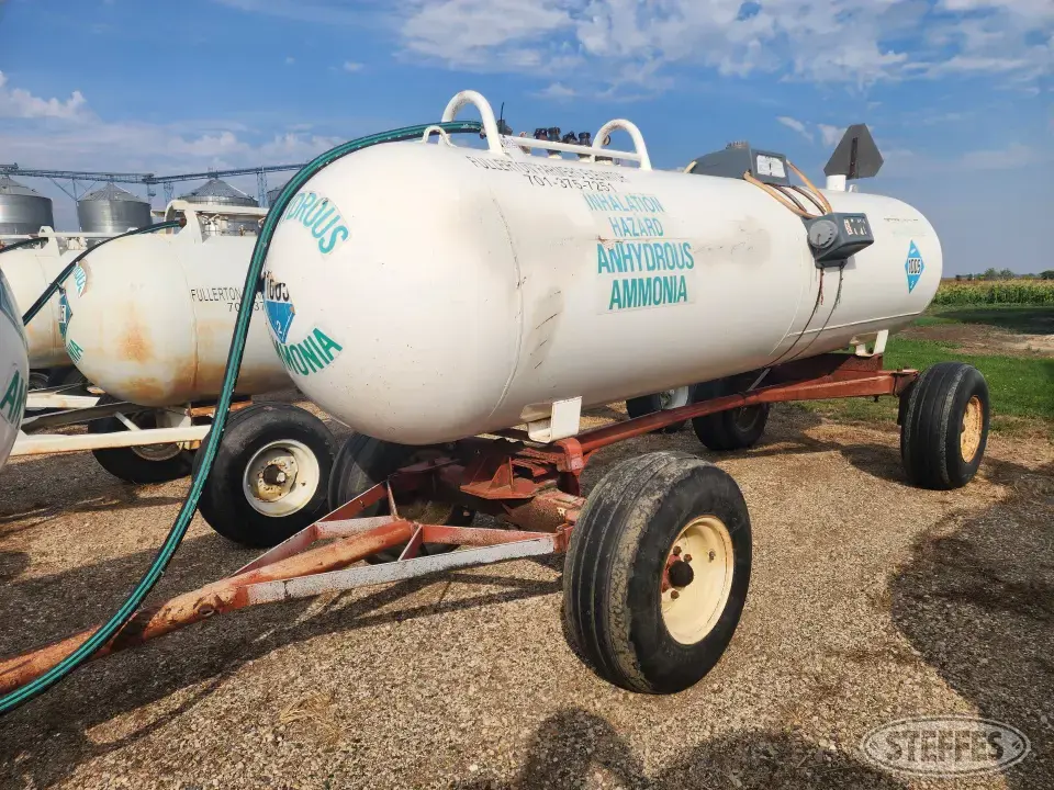 1,000 gal. NH3 tank NH3 Trailers-Tank