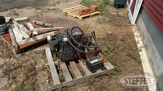 Shop-built hyd. unit