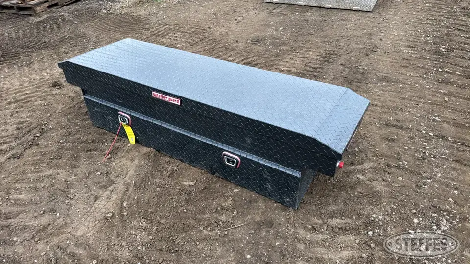 Weather Guard crossover toolbox Storage and Bench