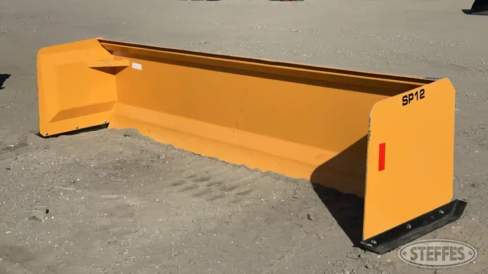 2024 Industrias America SP12 Skid Steer Snow Pushers and Snowblower