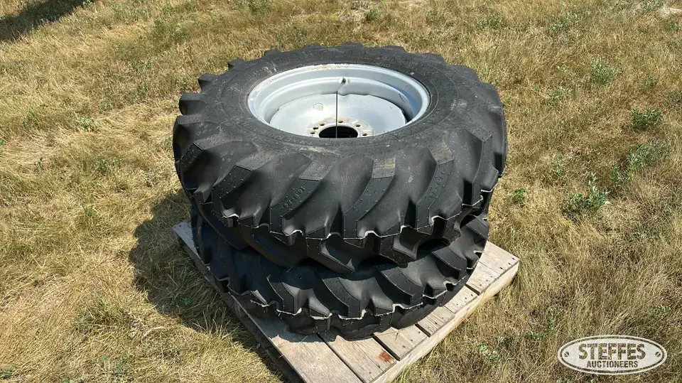 (2) Firestone 14.9-24 implement tires Tractor-Implement Tire