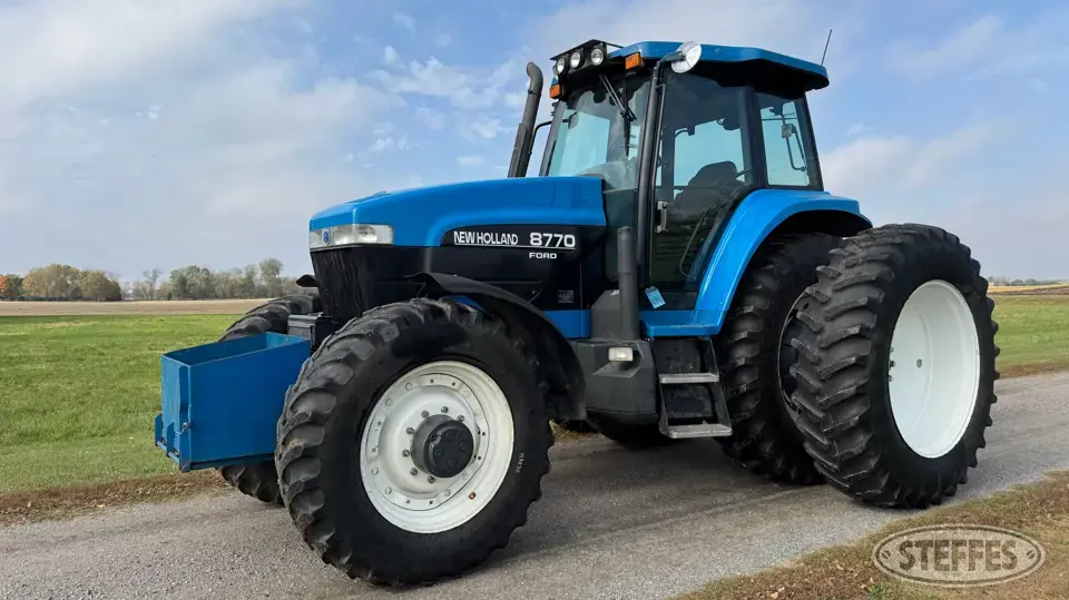 1998 New Holland 8770 MFWD Tractor