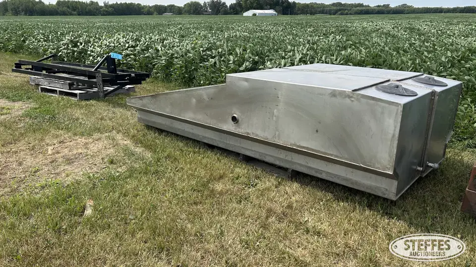 (2) 250 gal. SS saddle tanks Tanks-Other