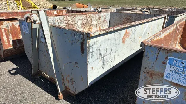 10 yd. roll-off dumpster