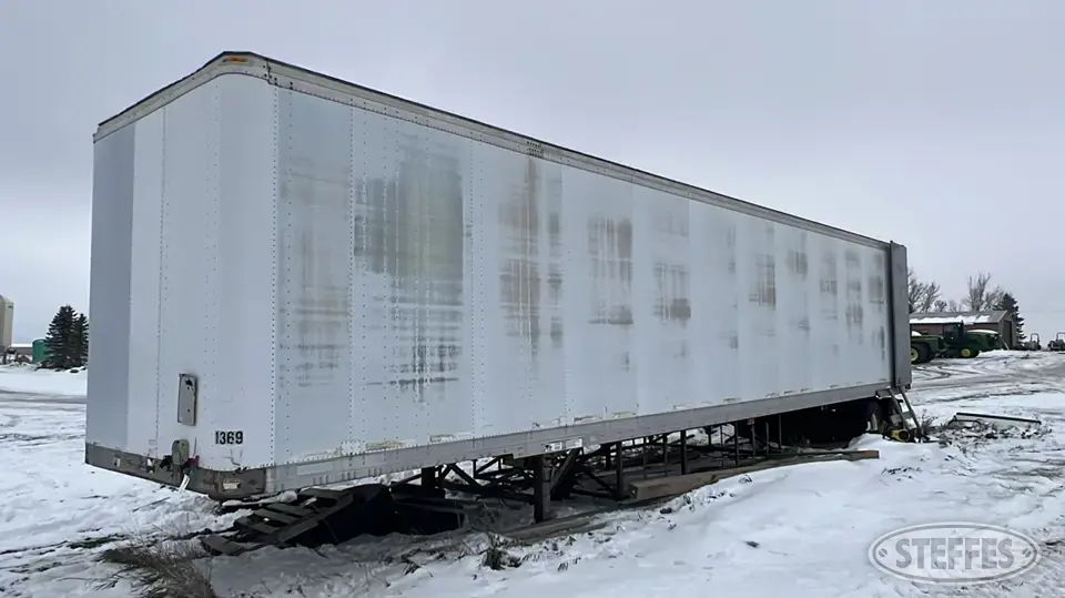 1995 Fruehauf FBHLP-9 Van Trailer