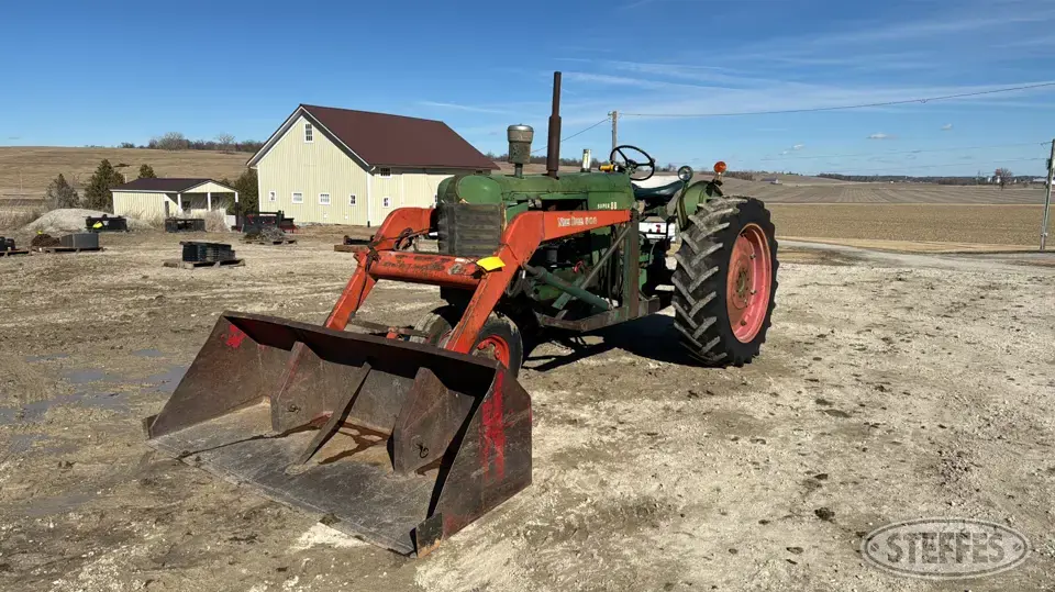 1957 Oliver Super 88 Collectible Show Tractors-Stationary Engine