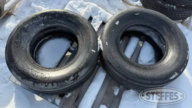(2) Treadura 11L-15 implement tires