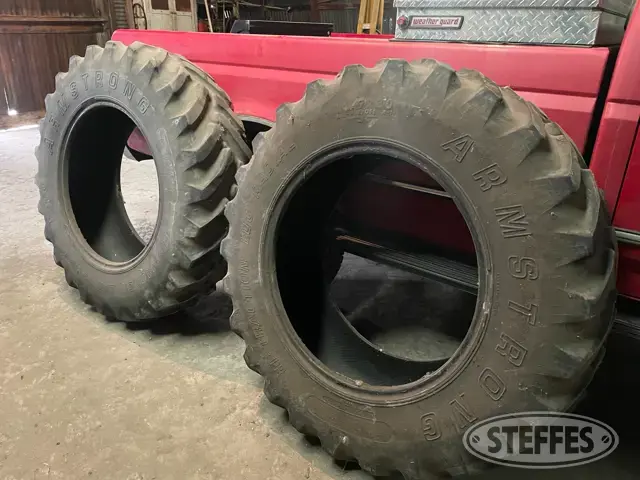 (2) Armstrong 14.9R30 tires