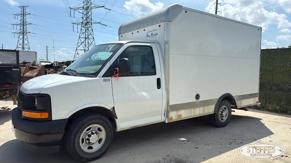 2017 Chevrolet Express Single Axle Boxed Truck