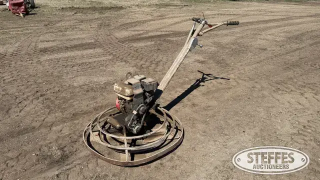 Stone power trowel
