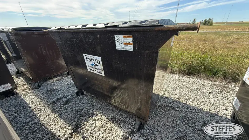 (5) 2 yd. dumpsters General Business Support Item