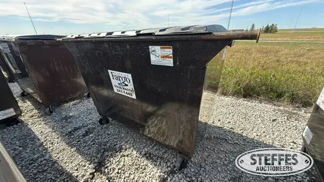 (5) 2 yd. dumpsters