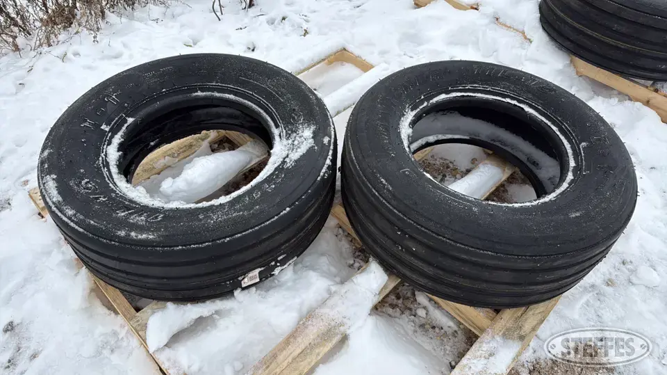 (2) Marcher 11L-15 tires Tractor-Implement Tire