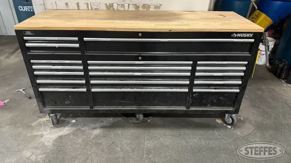 Husky tool chest General Tools and Shop Supply