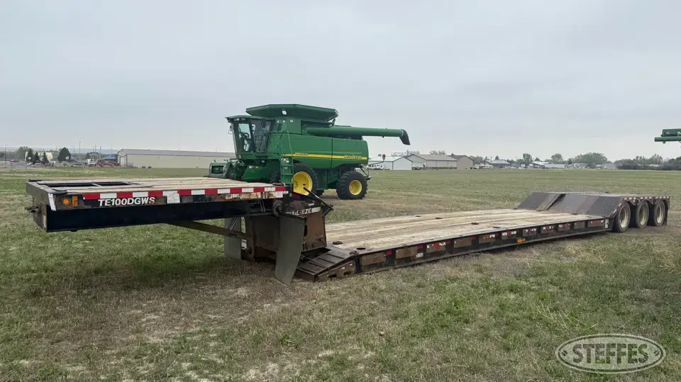 2013 Trail-Eze TW100DGWS Lowboy Trailer
