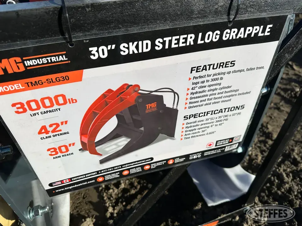 2023 TMG SLG30 Skid Steer Attachments-Other