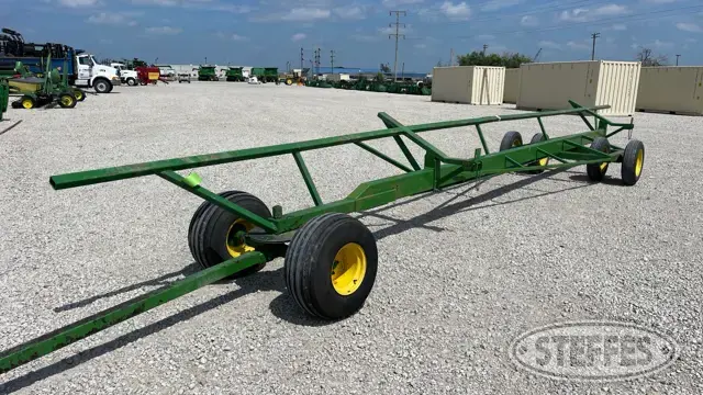 Shop-built header trailer
