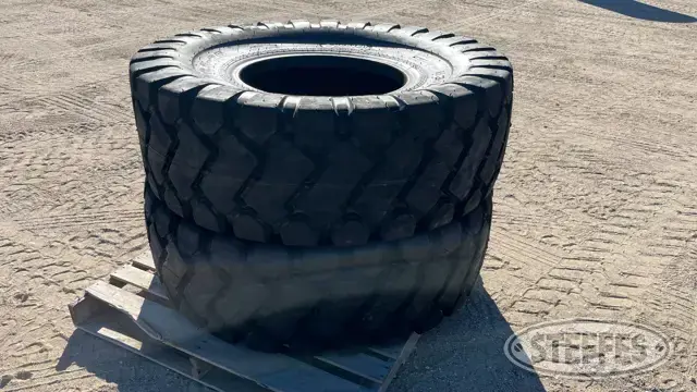 (2) Beaver 20.5-25 tires