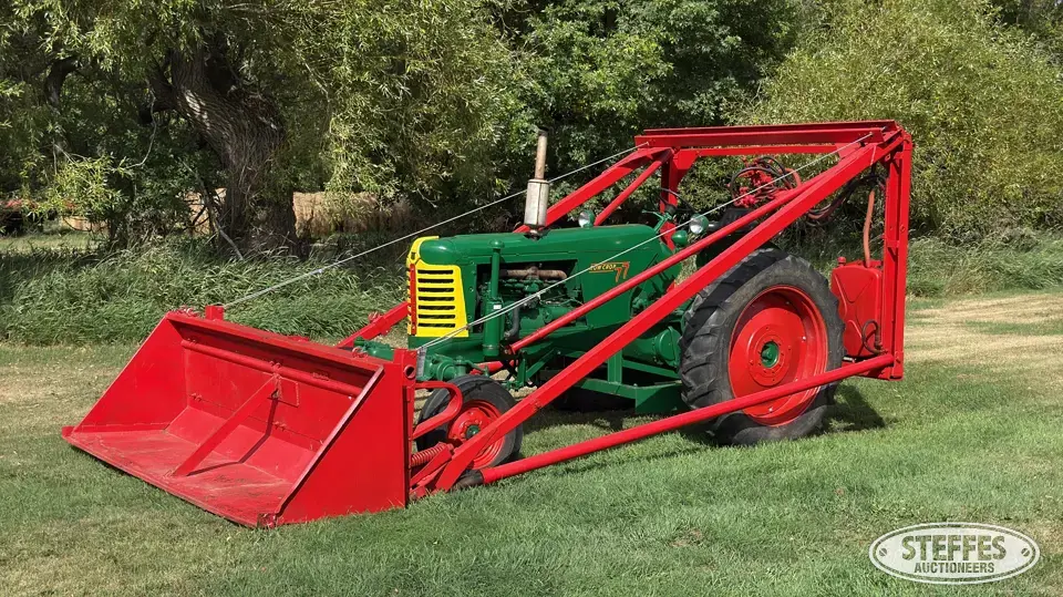 1953 Oliver 77 Row Crop Collectible Tractor