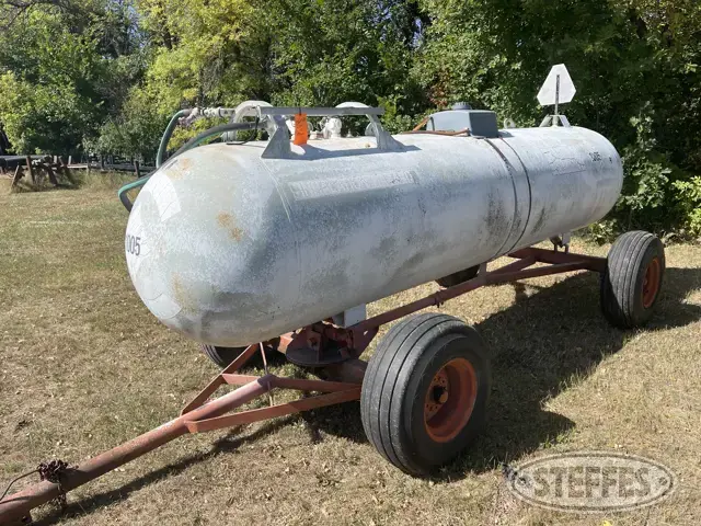 1,000 gal. NH3 tank