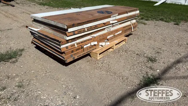 (10) Commercial steel doors