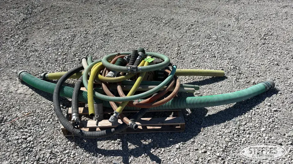Various hoses & fittings Ag Equipment Part