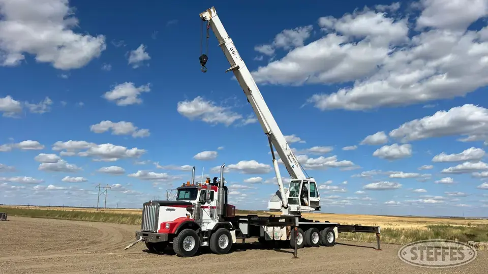 2006 Weldco Hydra-Lift WHL40TC75 on 2006 Kenworth T800B Boom Truck