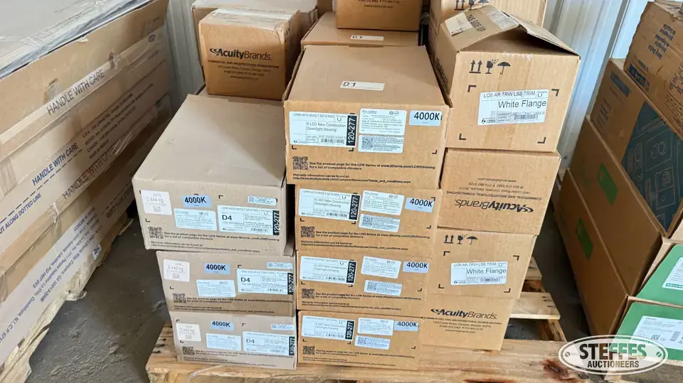 LED recessed lights & trim rings Business Inventory
