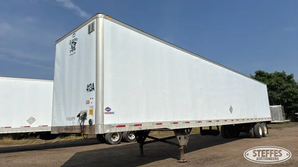 2007 Utility VS2DC Van Trailer