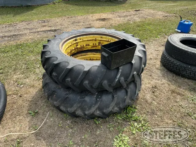 (2) Co-Op 14.9-30 tires