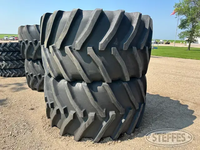 (2) Goodyear LSW 1100/45R46 tires