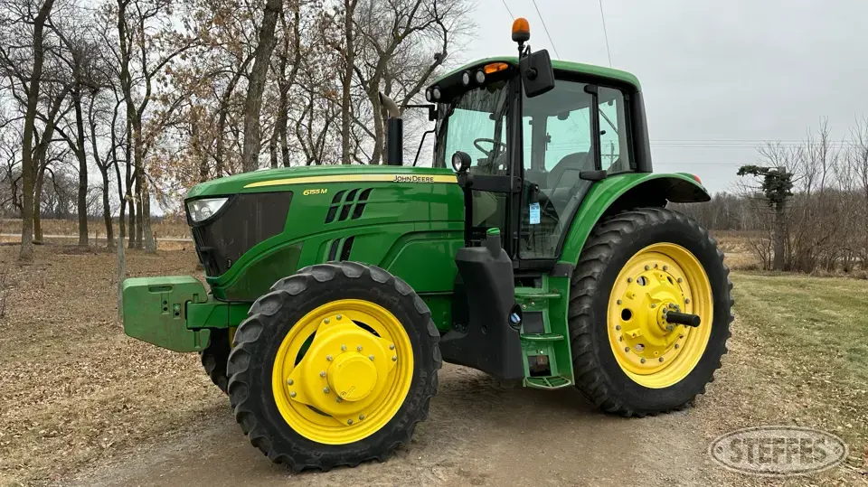 2017 John Deere 6155M MFWD Tractor