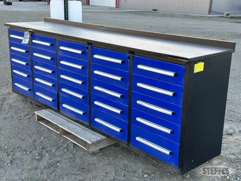 Steelman 10FT-25D-01B Storage and Bench
