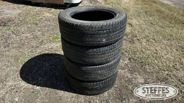 (4) Goodyear LT265/60R20 tires