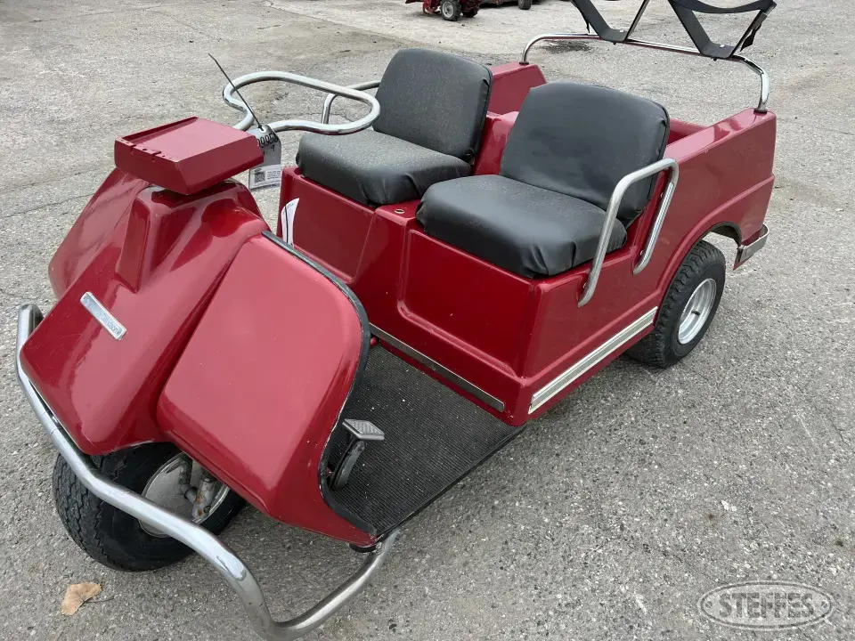 1972 Harley Davidson Golf Cart