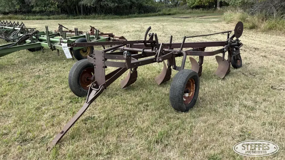 International 4-bottom plow