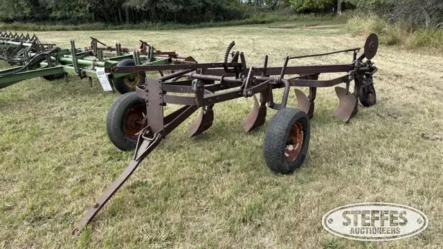 International 4-bottom plow