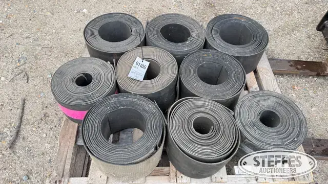 (9) Rolls of round baler belting