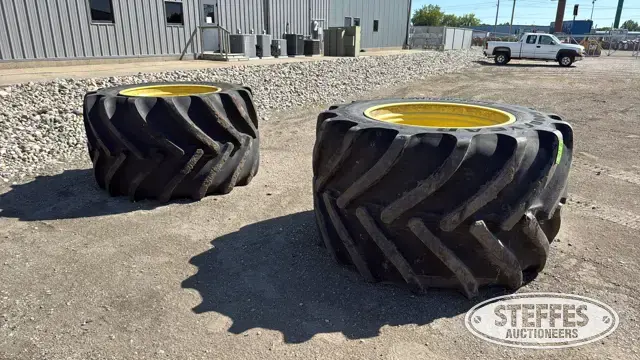 (2) Goodyear LSW 1250/35R46 tires