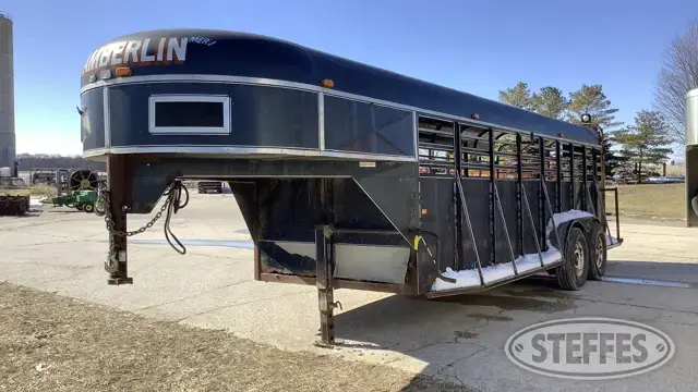 1988 Chaparral Livestock Trailer