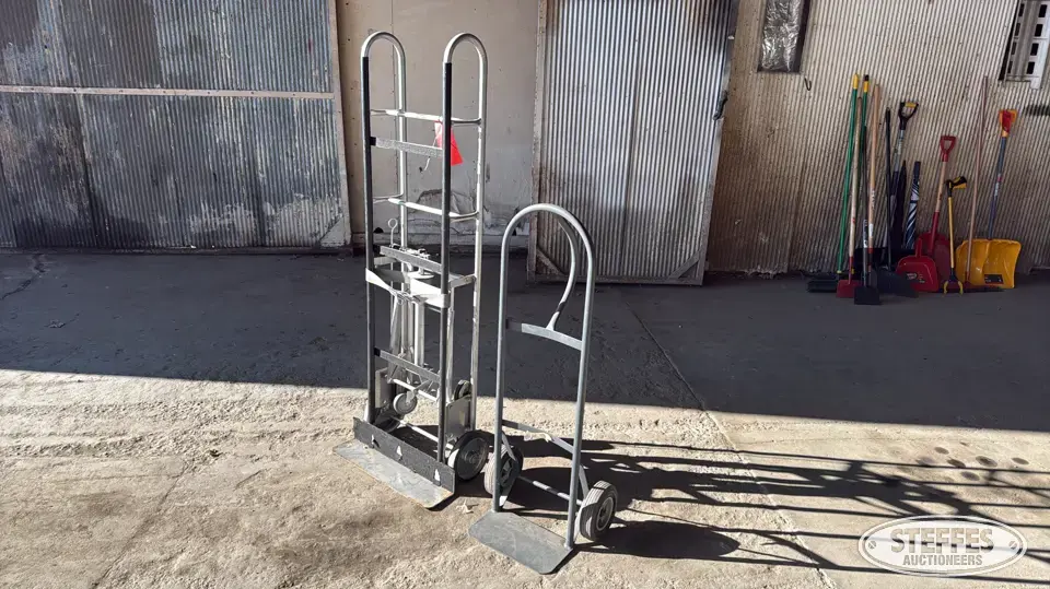 (2) Roughneck hand trucks General Tools and Shop Supply